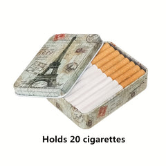 Small Iron Storage Box for Office Supplies U Disk Pins Postcards