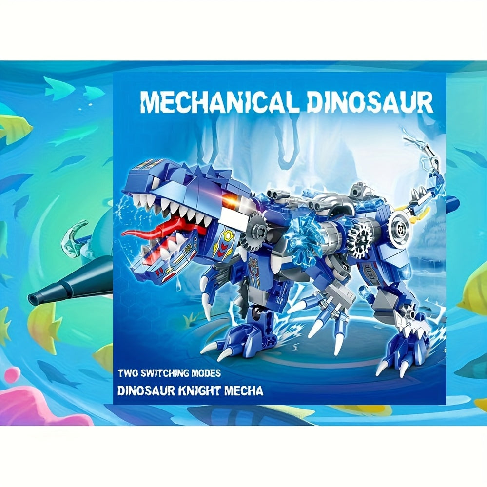 Dino Mech 2-in-1 Transformable Mechanical Warrior Robot