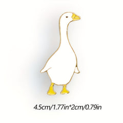 Duck Goose Brooch Pin Gift for Clothing and Bags Adorable Accessories