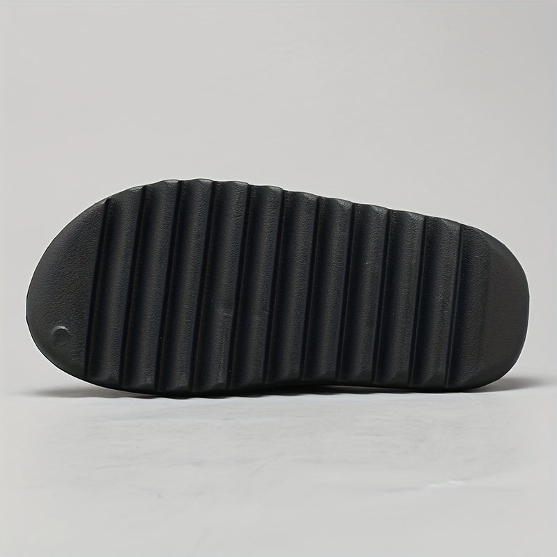 Men's Non Slip Open Toe Slides Quick Dry Slippers