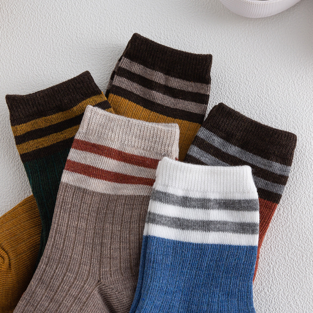 5 Pairs Toddler Boys Socks for Comfortable and Stylish Wear