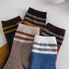 5 Pairs Toddler Boys Socks for Comfortable and Stylish Wear