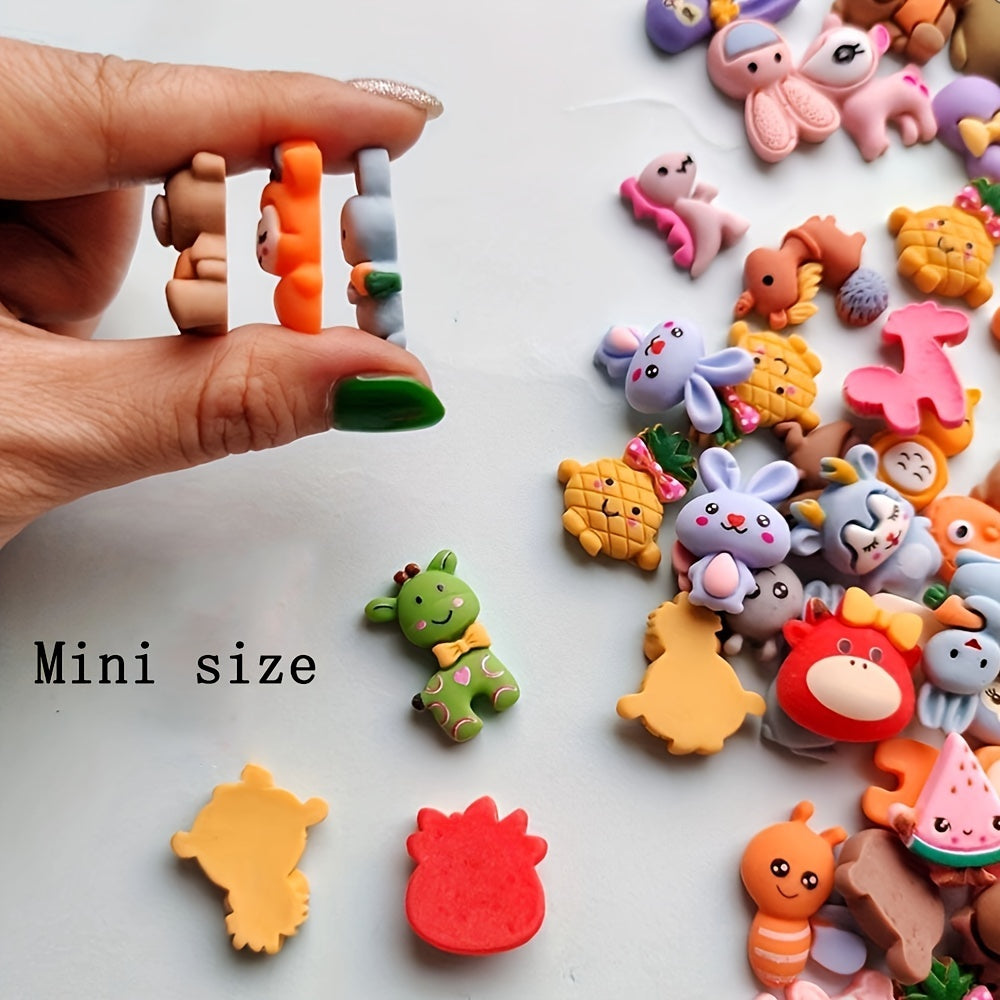 30pcs Flat Animal Blind Bags Cartoon Characters DIY Handicrafts Party