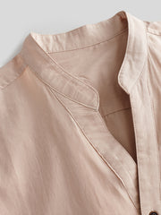 Men's Casual Short Sleeve Button Down Shirt