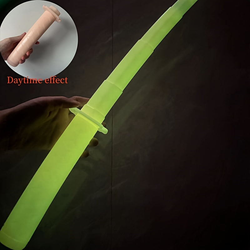 Telescopic Samurai Blade Fluorescent Toy Plastic Model