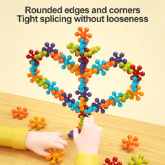 150pcs 3D Heart Shaped Building Blocks Kids' Educational Puzzle Stacking Blocks