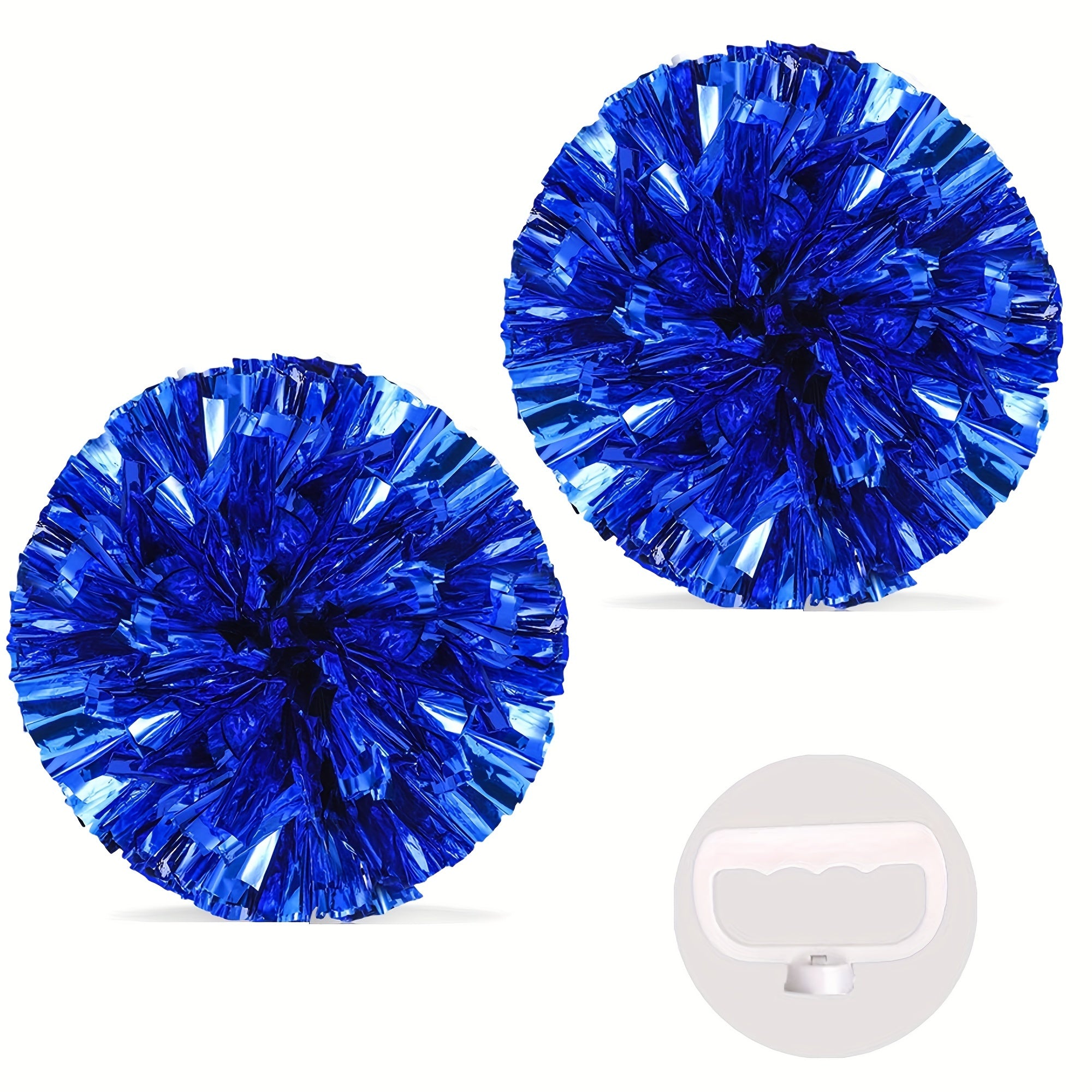 Waterproof Cheerleading Poms with Soft PVC Handle