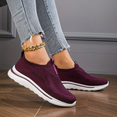 Women's Slip on Sneakers Soft Sole Comfortable Walking Shoes