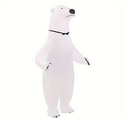 Polar Bear Inflatable Costume Halloween Party Cosplay Dress