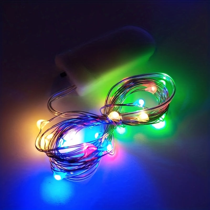 3pcs Waterproof Mini Copper Wire LED Fairy String Light