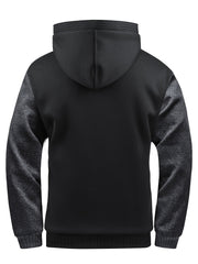 Men's Zip Fleece Hoodie Winter Jacket