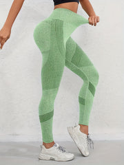 High Waist Seamless Yoga Leggings Butt Lifting High Stretch Yoga Pants