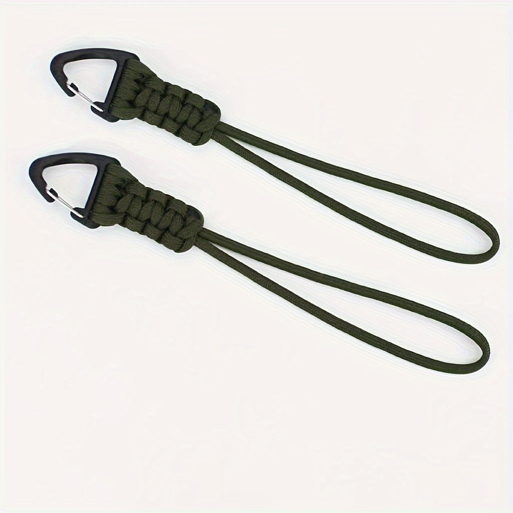 2pcs Triangle Buckle Keychain for Outdoor Activities