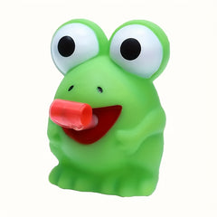 FFYUANFS Squeeze & Squeeze Tongue Toys Frog & Dinosaur Shapes with Red Tongues