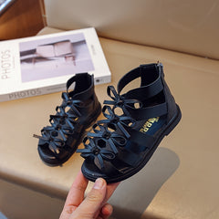 Bowknot Open Toe Sandals for Girls Lightweight Sandals