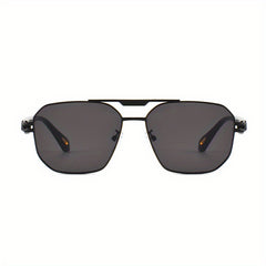 Men's Retro Metal Square Sunglasses UV Protection