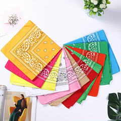 Print Multifunctional Square Handkerchief Hip hop Outdoor Sports Towel