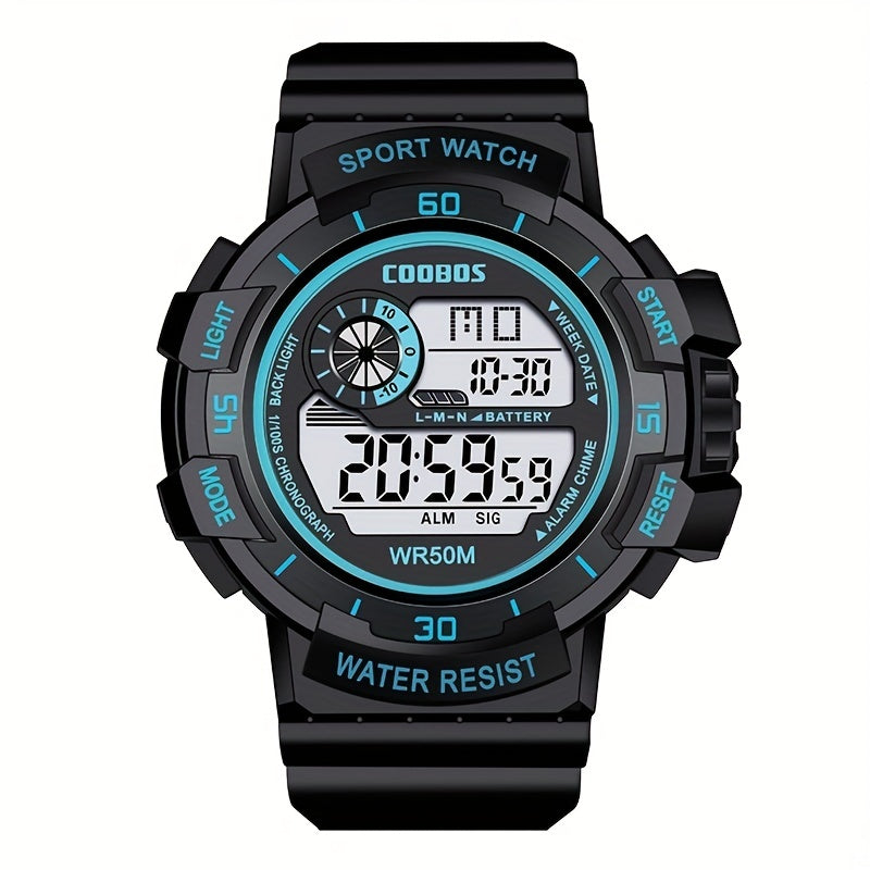 Kids Sports Watch Waterproof Glow Electronic Watch