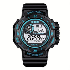Kids Sports Watch Waterproof Glow Electronic Watch