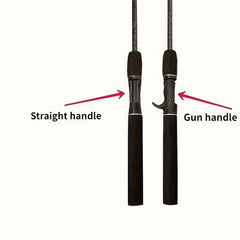 8ft 2in Glass Fiber Fishing Rod M Medium Spinning Casting Rod