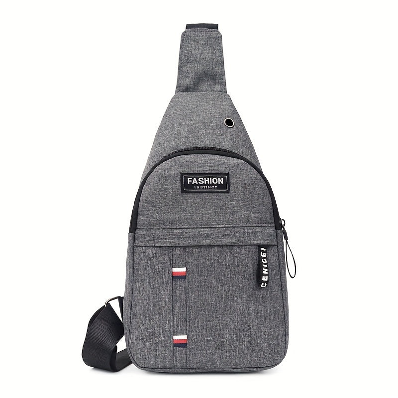 Waterproof Men's Casual Chest Bag Outdoor Shoulder Bag
