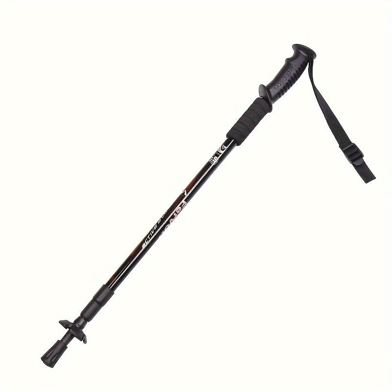Outdoor Telescopic Climbing Crutches Aluminum Hiking Stick