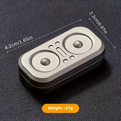 Metal Slow Pressure Finger Toys Sliders - Classic Board Game Spinner
