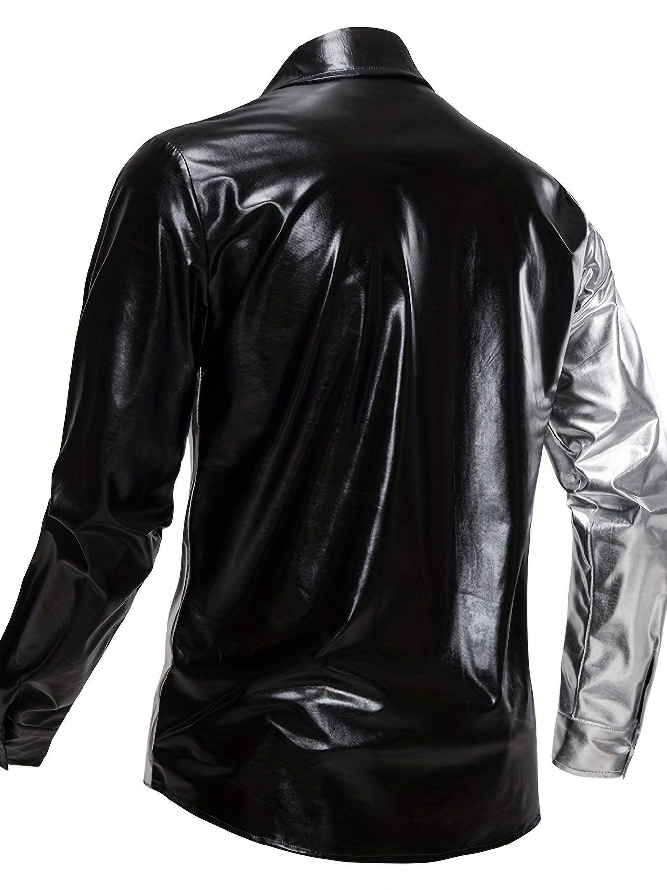 Men's Contrast Casual Shirt Long Sleeve Regular Fit