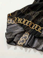 Women's Baroque Print Maxi Skirt