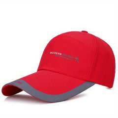 Unisex Hat Plain Curved Sun Visor Hat Outdoor Dustproof Baseball Cap