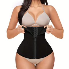 Tummy Control Waist Trainer Zipper Slimmer Belly Belt Underwear