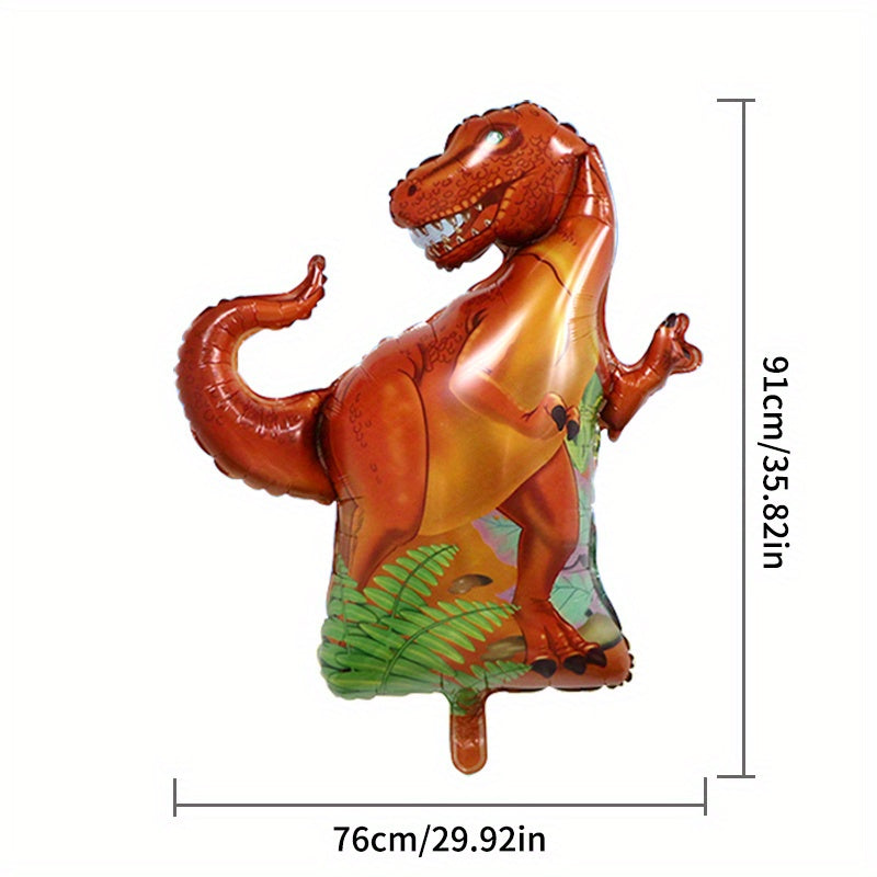 2pcs Dinosaur Family Foil Balloons - Birthday Party Decor