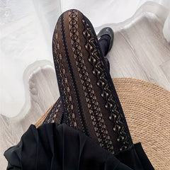 High Waist Slim Footed Pantyhose Women's Stockings