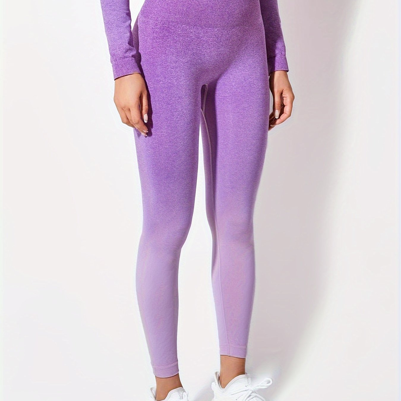 Gradient Sports Leggings High Waist Fitness Yoga Pants