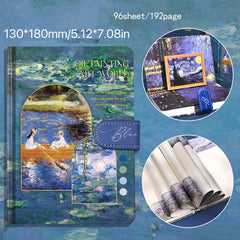 1pc Zi Also Met Famous Paintings Journal 96 Sheets 192 Pages