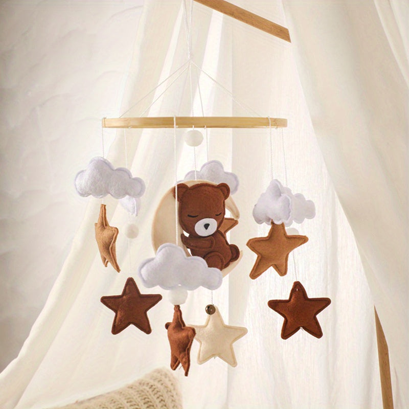 360 Rotation Animal Soft Pandent for Baby Crib