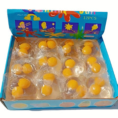 Double Yellow Egg Decompression Toy - Pinch Pinch Music