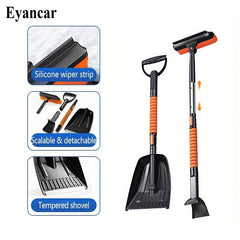 Car Snow Shovel Windshield Deicing Brush Winter Cleaning Tool