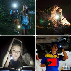 USB Rechargeable Powerful Flashlight for Outdoor Activities
