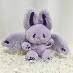Halloween Bat Plush Toy Realistic Bunny Purple Soft Plush Decor