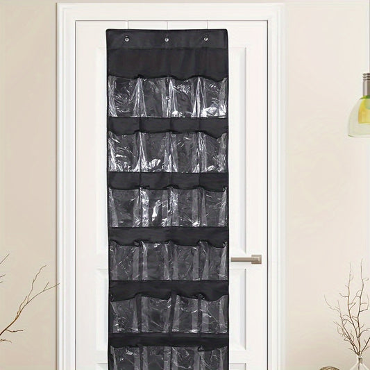 Over The Door Shoe Storage Rack 24 Deep Pockets Organizer