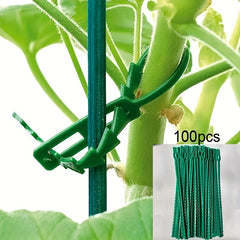 100pcs Adjustable Plant Ties Garden Twist Ties Easy Planting Gardening