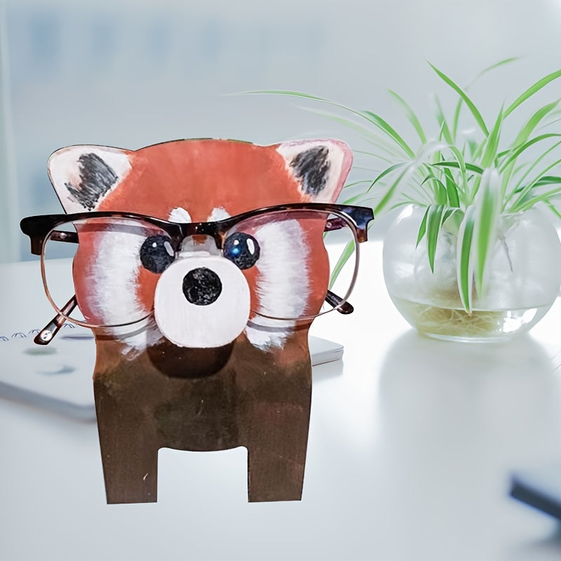 Men's Retro Animal Glasses Storage Bracket
