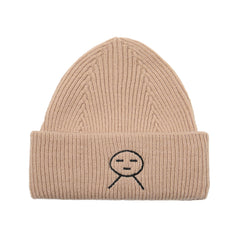 Cartoon Embroidered Knitted Hat Scarf Set