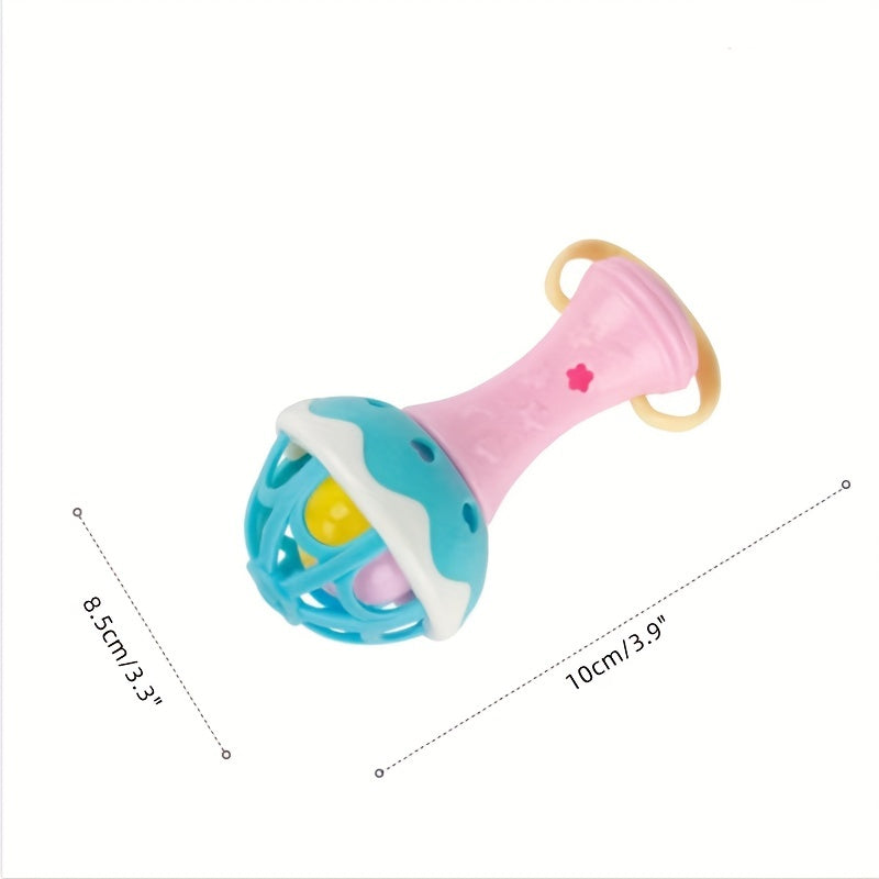 Colorful Soft Rattle 1pc Baby Rattle Christmas Gift Set For Babies
