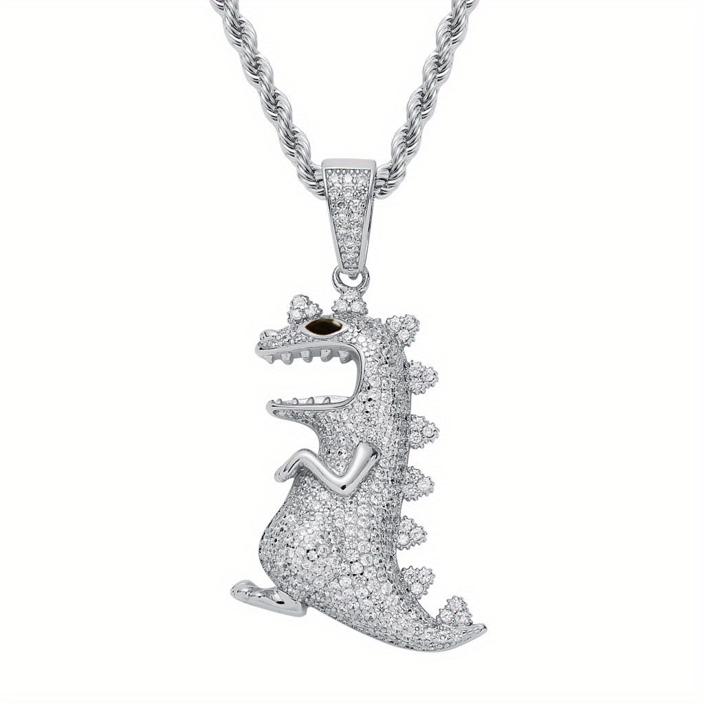 Boys Dinosaur Pendant Necklace Holiday Party Gift