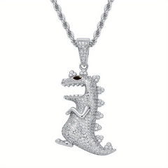 Boys Dinosaur Pendant Necklace Holiday Party Gift