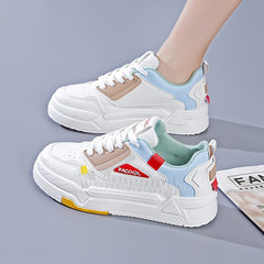 Thick Bottom Mesh Chunky Sneakers - Lightweight Running Shoes