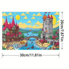 Fantasy Diamond Painting Kit for Adults - Captivating Craft Supplies Set