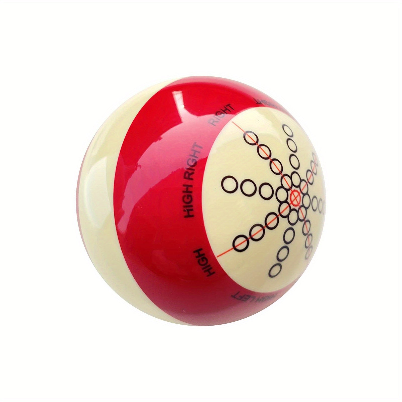 Billiard Cue Ball Practice Accessory - Training Cue Ball